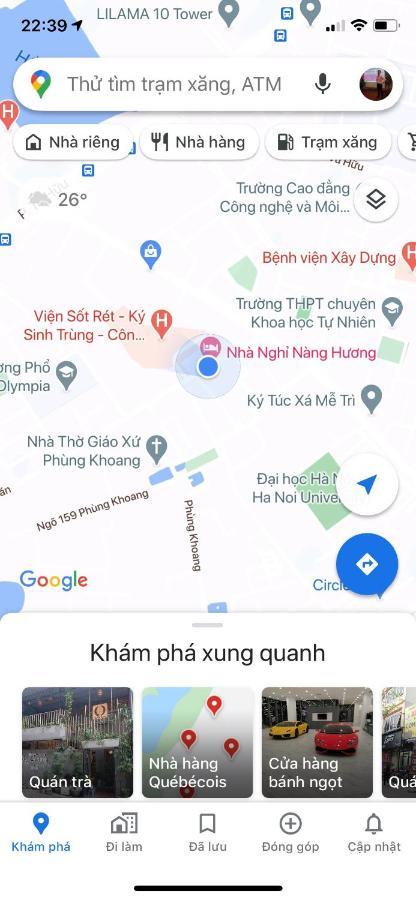 Nàng Hương Motel Hanói Exterior foto